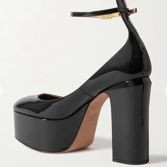 VALENTINO GARAVANI Tango 120 patent-leather platform pumps SIZE 38 - Picture 2 of 6